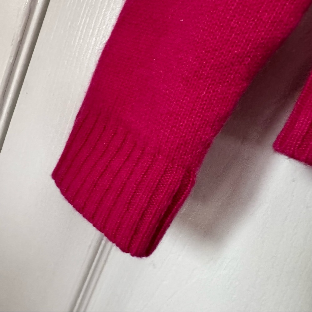 Pink 100% Cashmere Turtleneck Petite - Picture 6 of 6